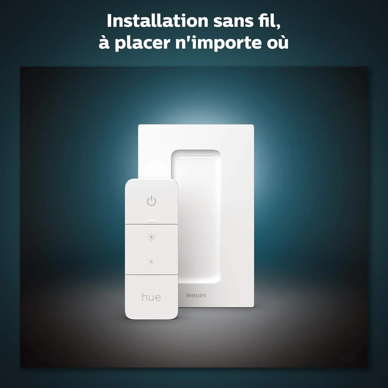 Philips Hue Smart Dimmer Sans-fil V2 Variateur Lumière Intérieur