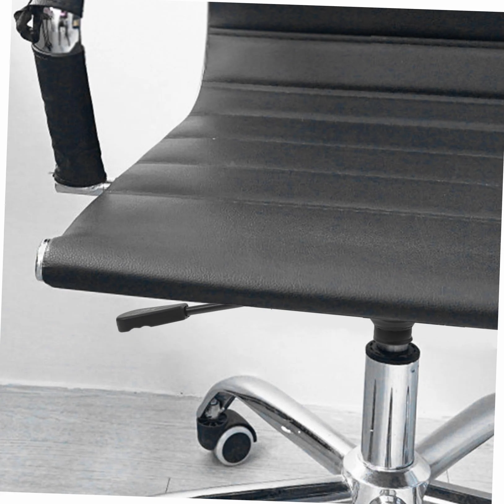 Base Pivotante en Métal Noire pour Chaise de Bureau, Construction Solide, Capacité de Charge Adaptée