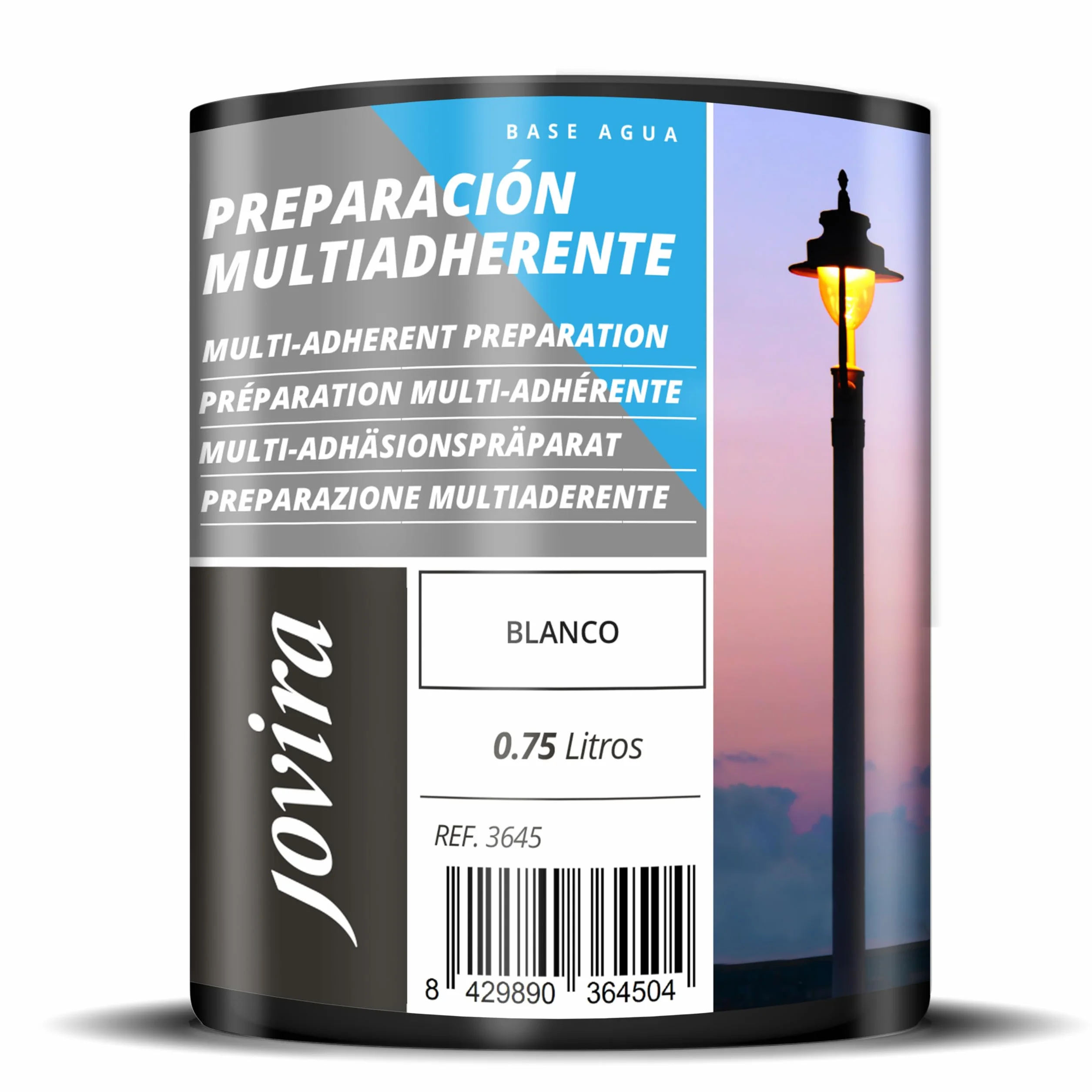 JOVIRA PINTURAS Primaire multi-adhésif mat 750 ml blanc pour surfaces difficiles