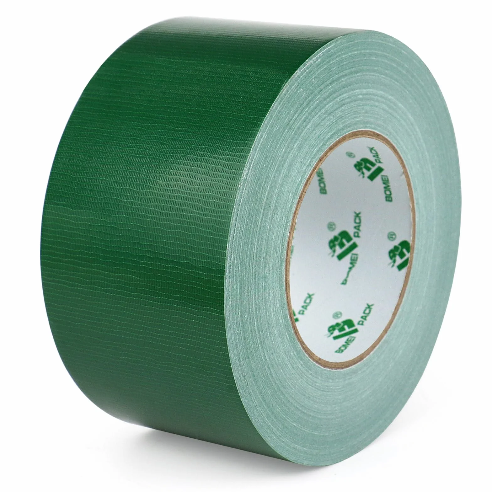 BOMEI PACK Ruban Adhésif Toilé Heavy Duty Duct Tape 75mm x 50 m Vert