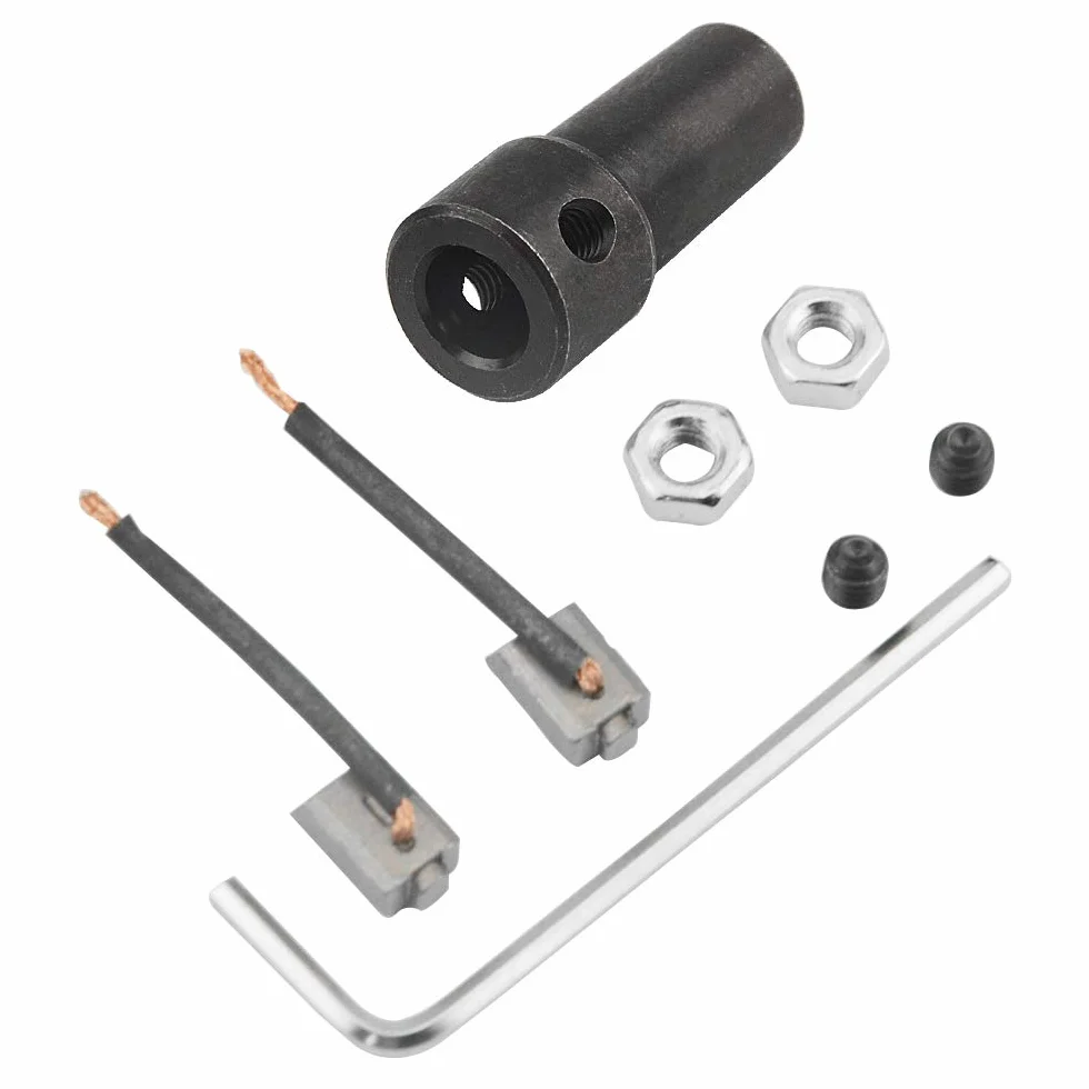 Moteur à courant continu 12V 24V 30W 3500RPM à aimant permanent avec support de montage