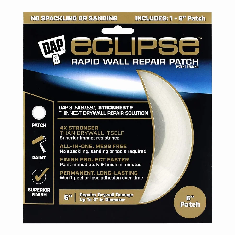 DAP Patch mural Eclipse 15,2 cm blanc