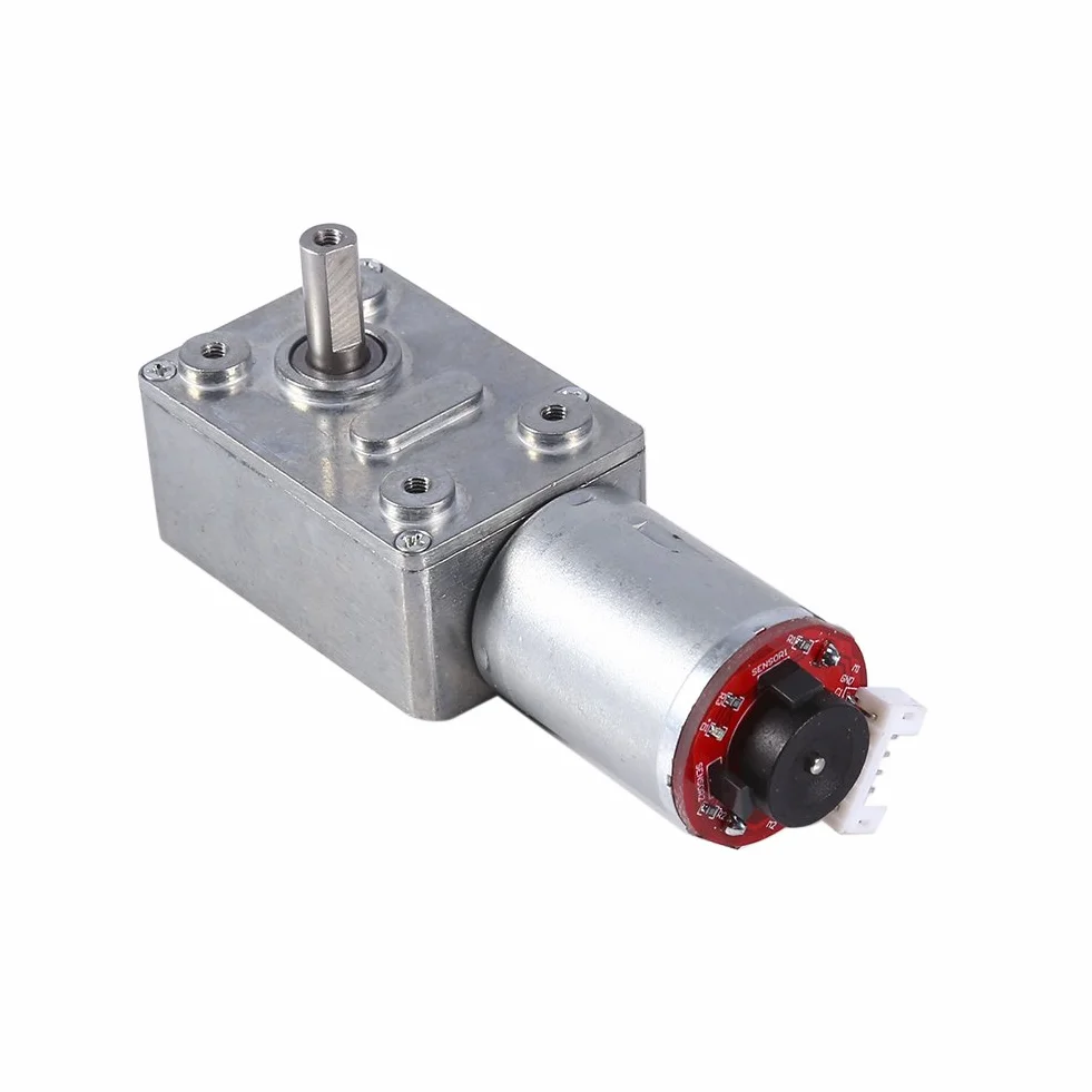 Moteur de Réduction Turbine 12V DC à Couple élevé avec Codeur 100RPM