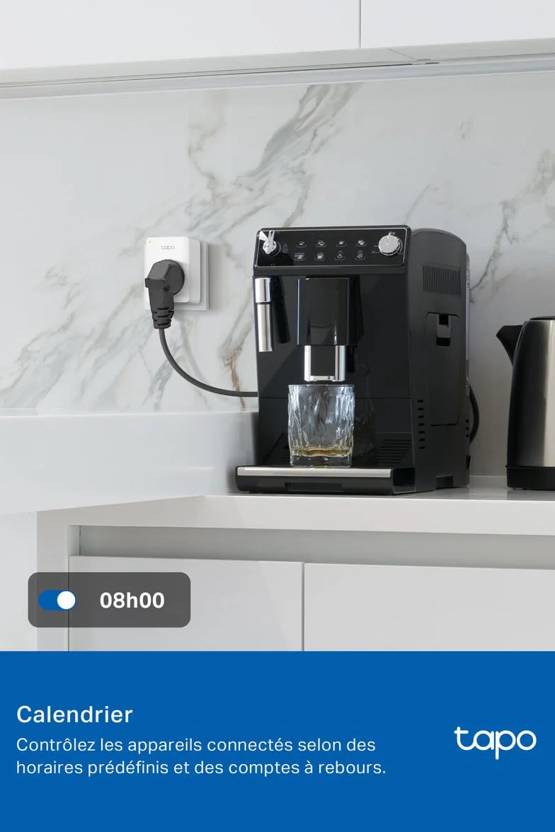 Tapo Prise Connectée WiFi 16A Type E Suivi Consommation Alexa P110MA