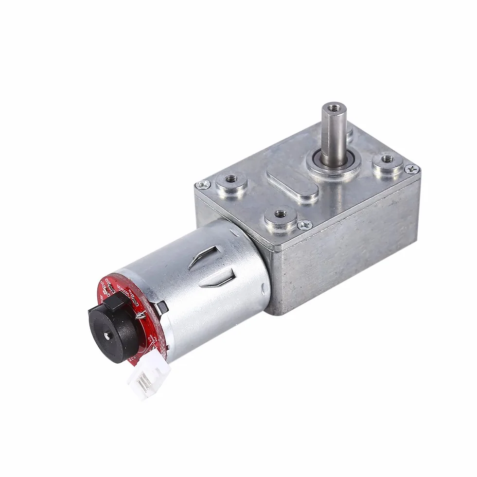 Moteur de Réduction Turbine 12V DC à Couple élevé avec Codeur 100RPM