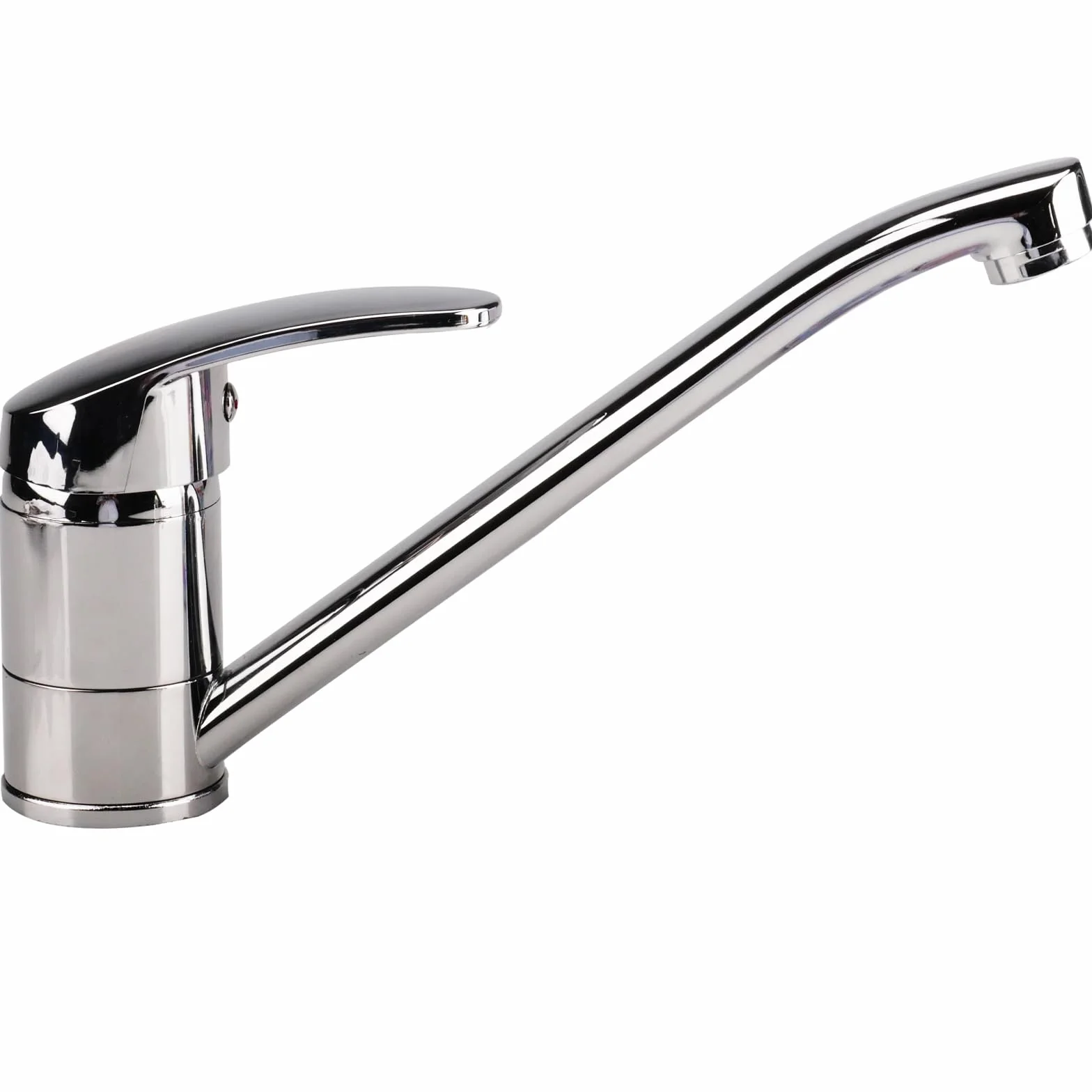 Mitigeur Cuisine Monocommande Orientable 360° Cartouche Céramique Laiton Chromé 60 cm