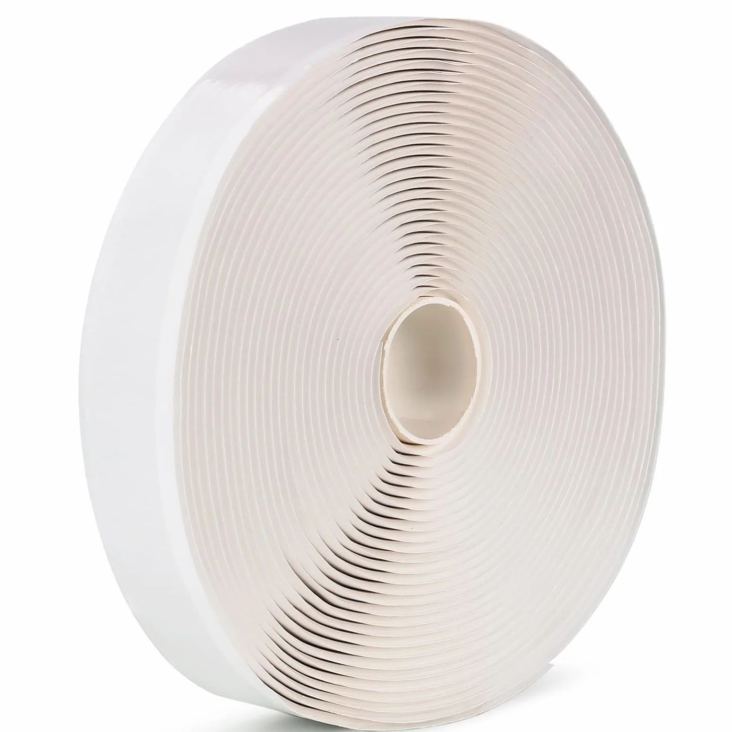 LLPT Ruban Butyle 25mm x 10m Blanc Auto-Adhésif Étanchéité Fenêtre Verre Bateau Toit EPDM
