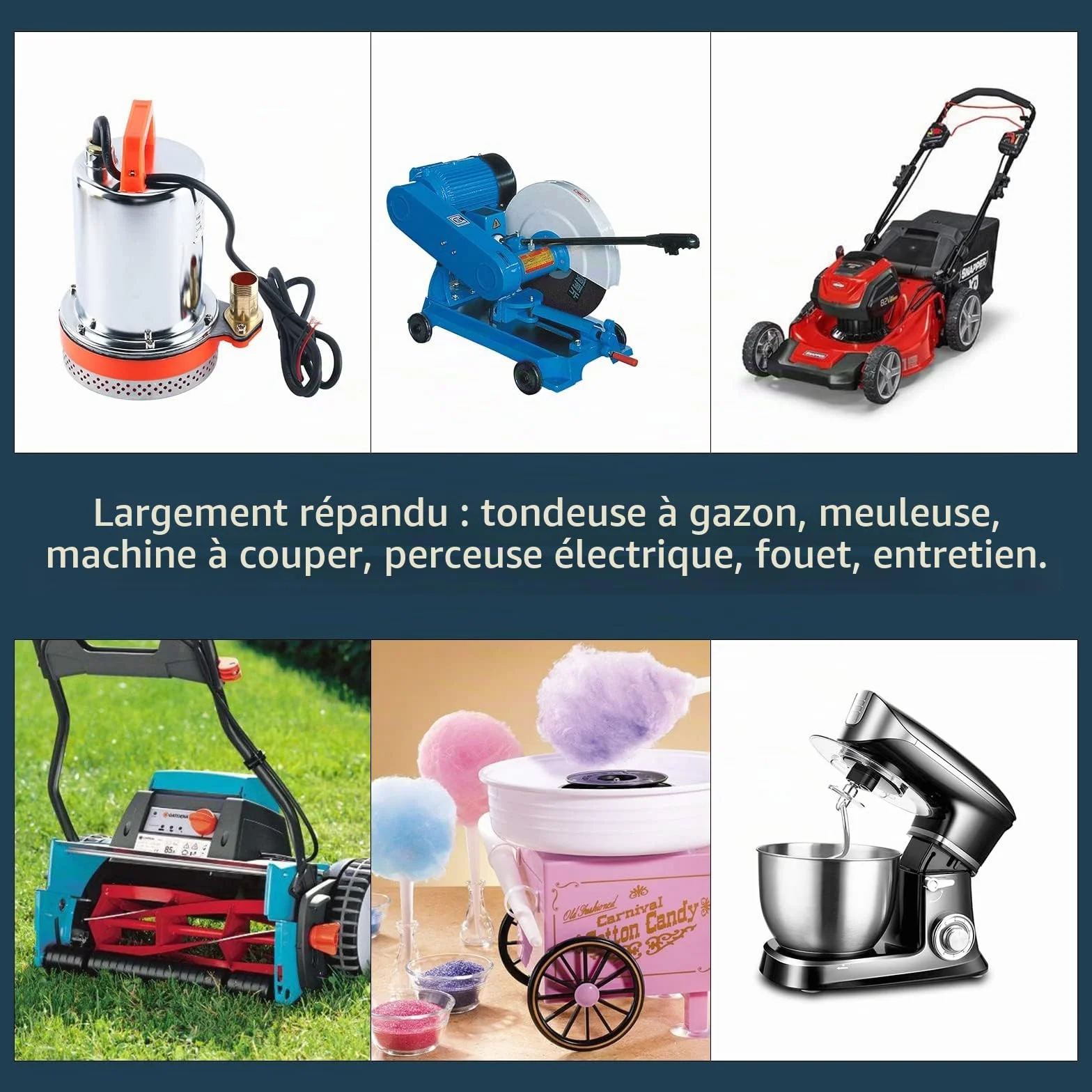 Moteur à engrenages électrique 12V 24V CW CCW Haute vitesse Aimant permanent Arbre rotatif fileté