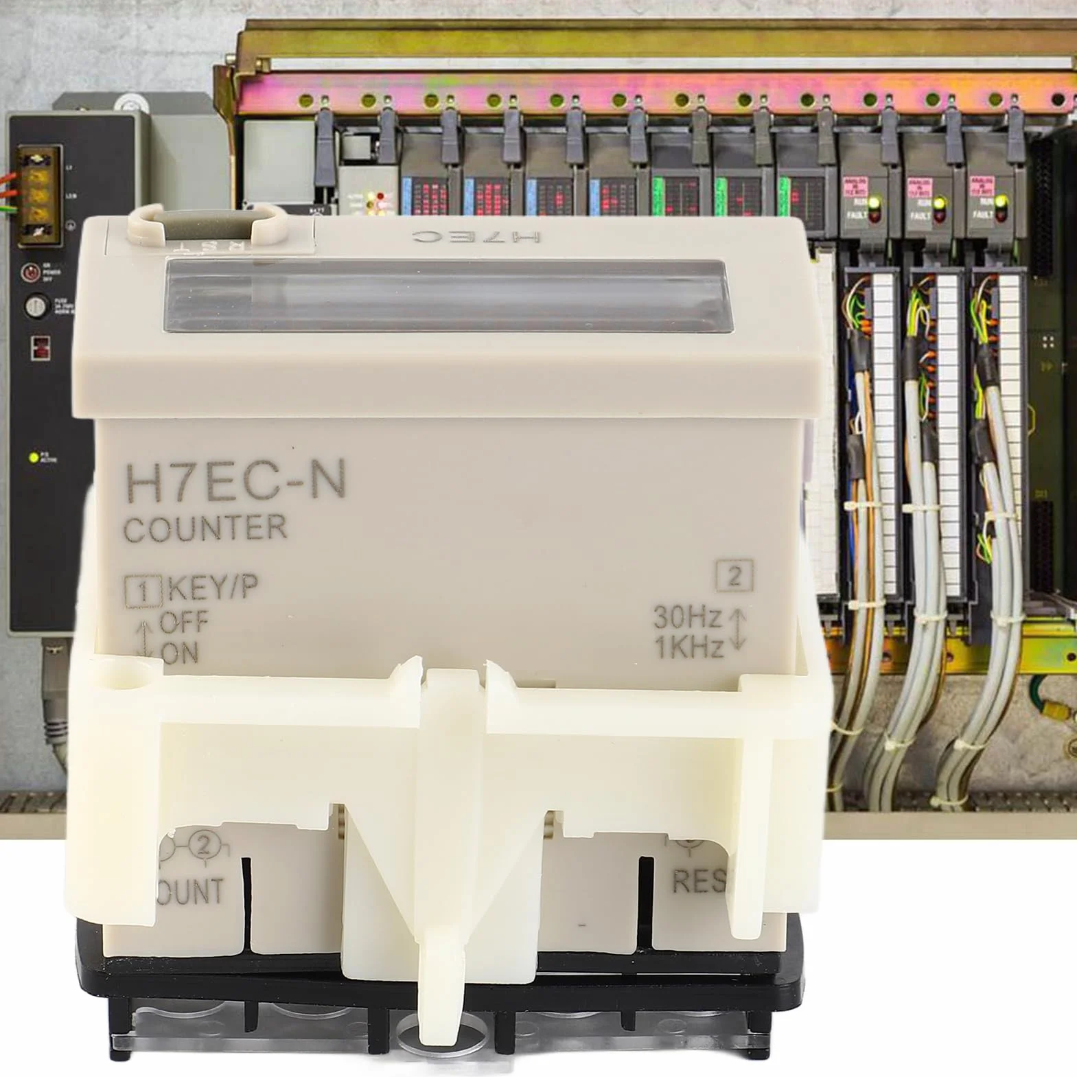 Compteur numérique H7EC-N à affichage LCD LED, 8 chiffres 0-99999999
