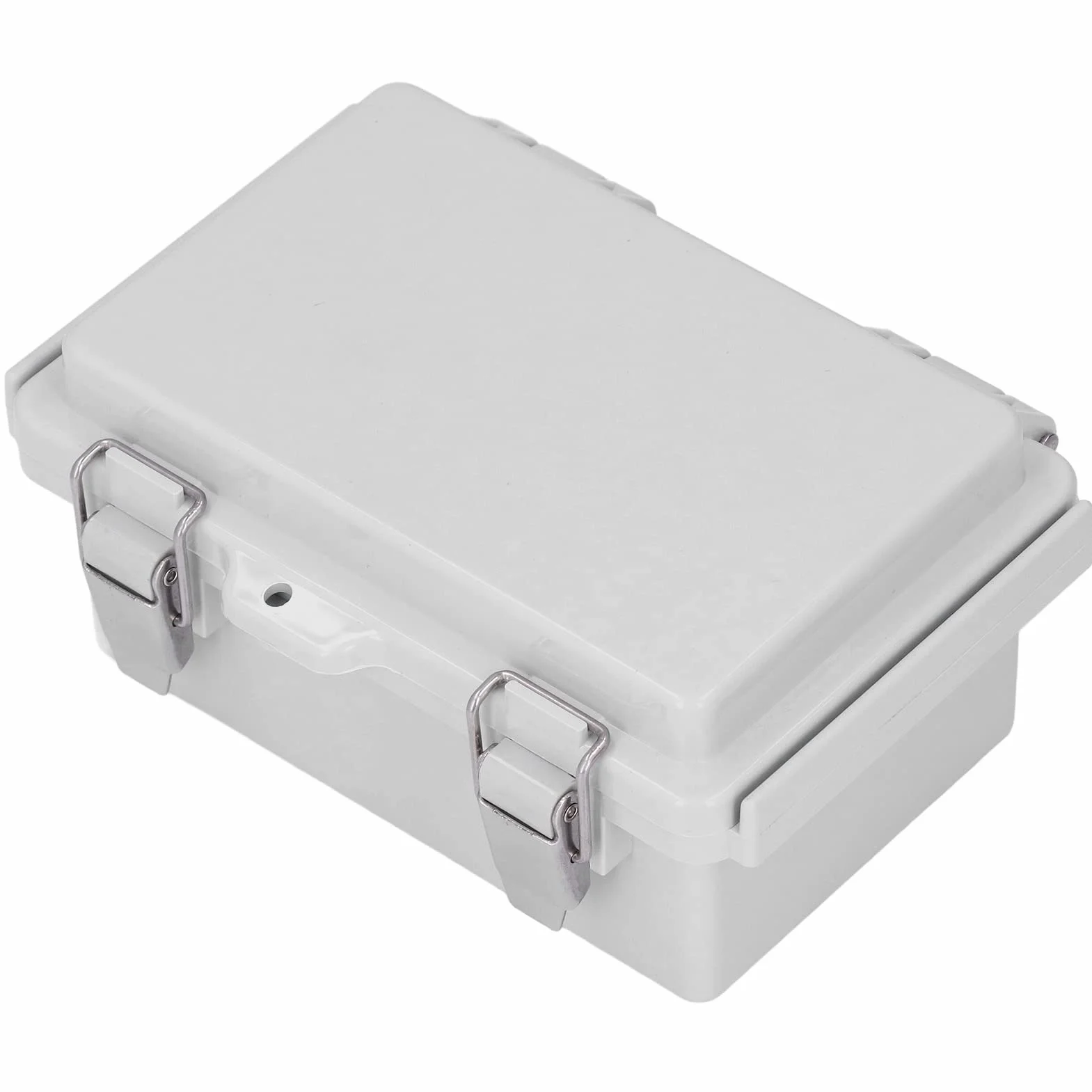 Boîte de Jonction ABS étanche IP67 100x150x70mm avec Loquets en Acier Inoxydable