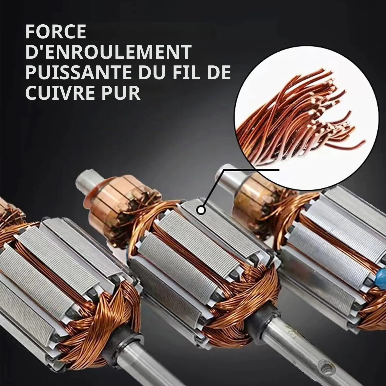 Moteur à engrenages électrique 12V 24V CW CCW Haute vitesse Aimant permanent Arbre rotatif fileté