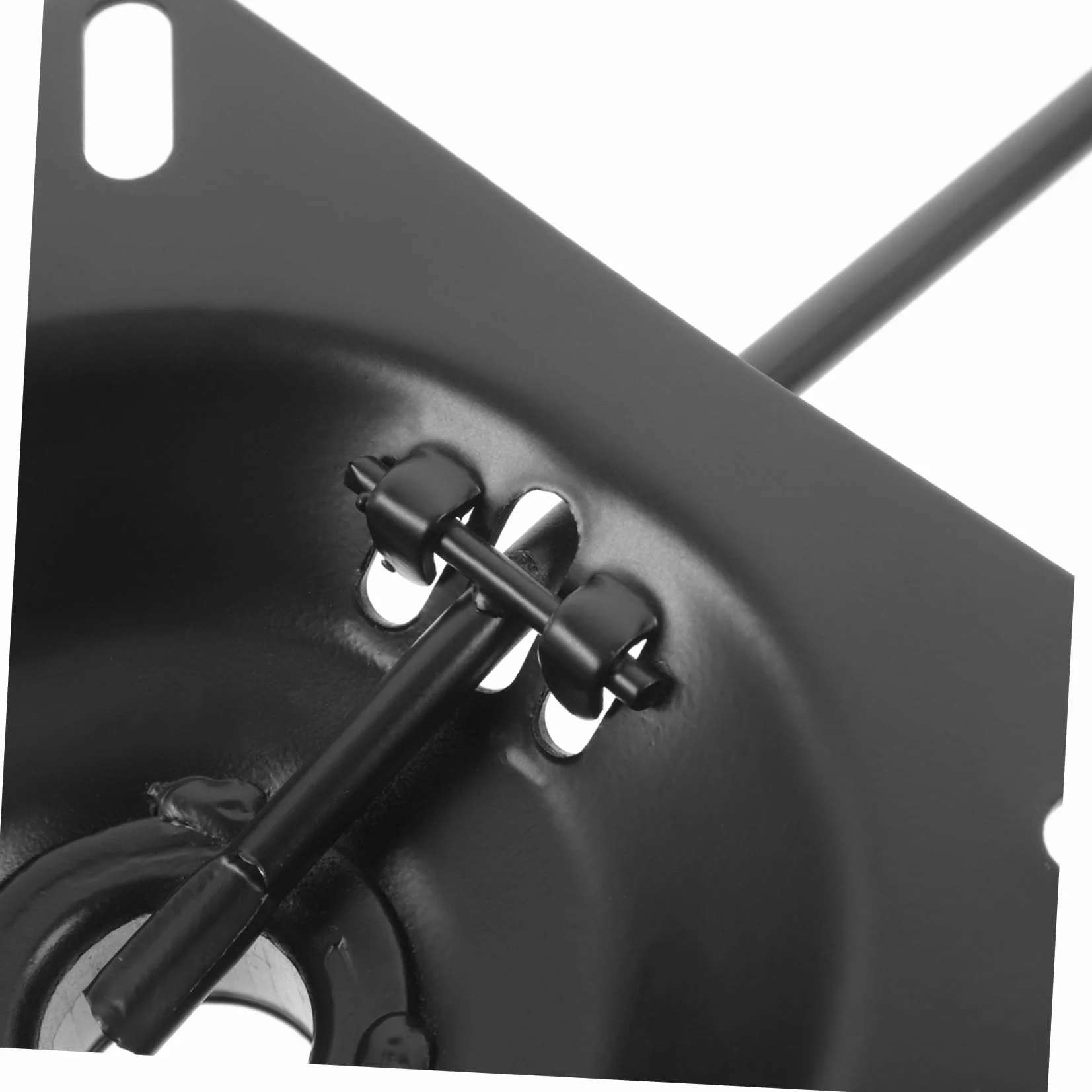Base Pivotante en Métal Noire pour Chaise de Bureau, Construction Solide, Capacité de Charge Adaptée
