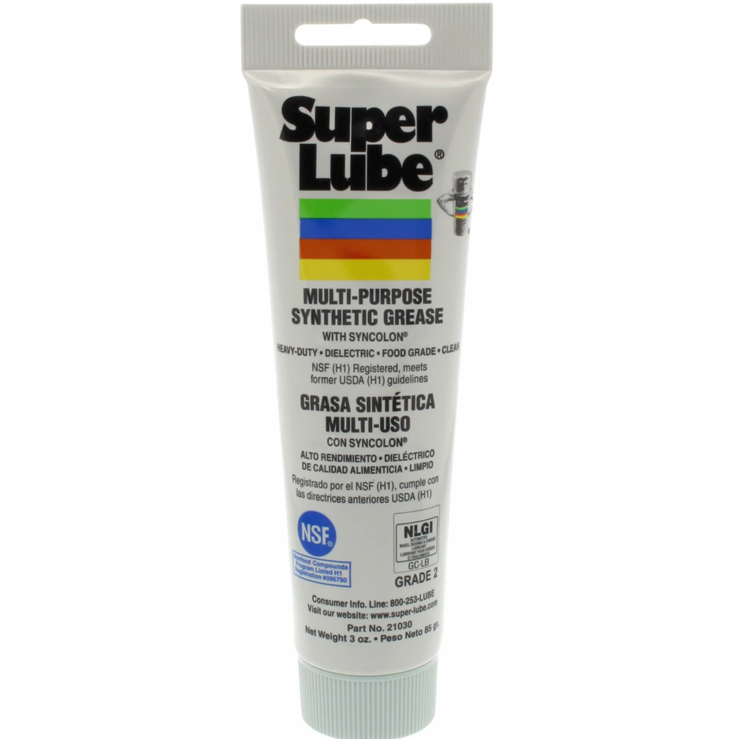 Super Lube Synthetic Grease NLGI 2 3 oz tube 21030