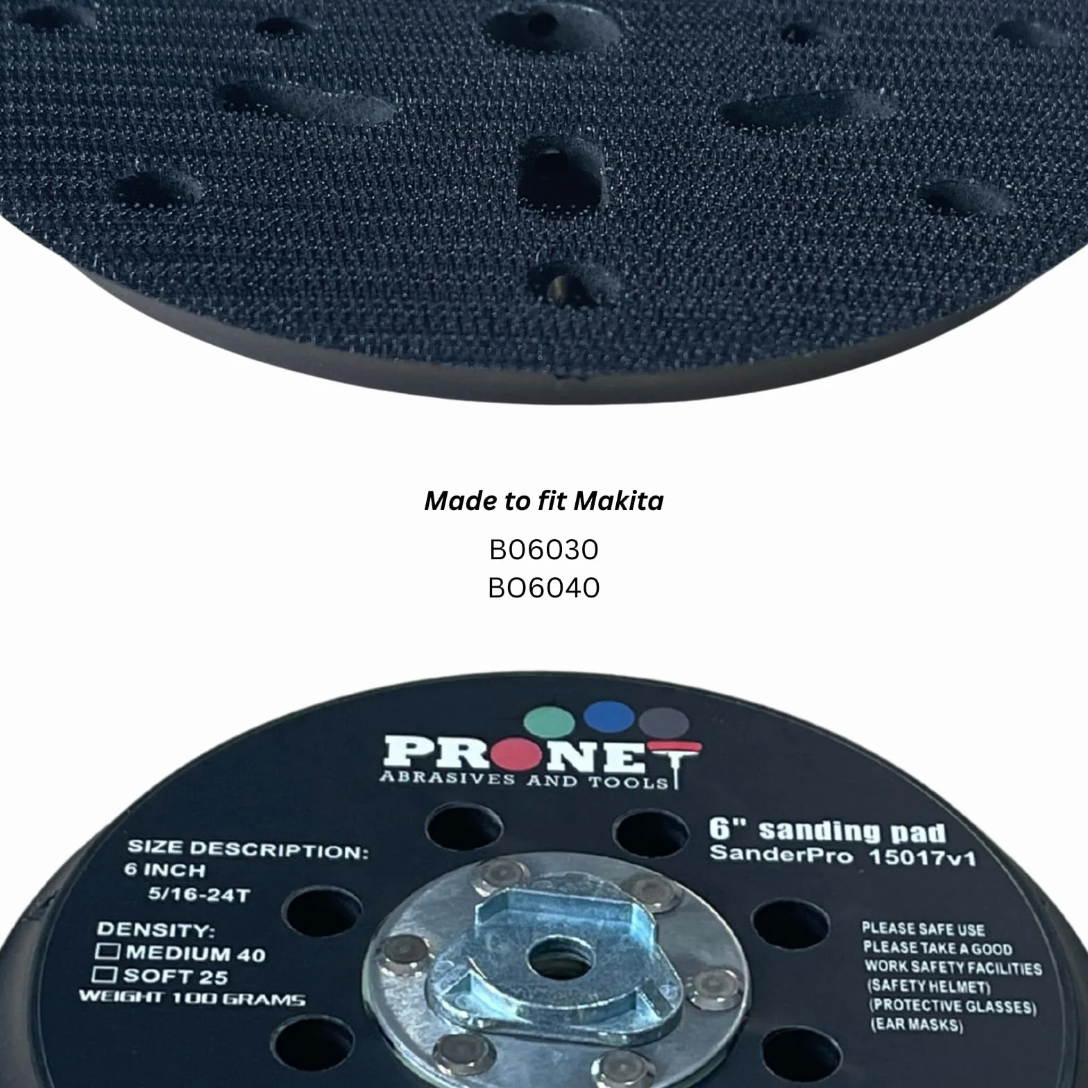 Plateau de support Makita 150 mm Densité moyenne BO6030 BO6040