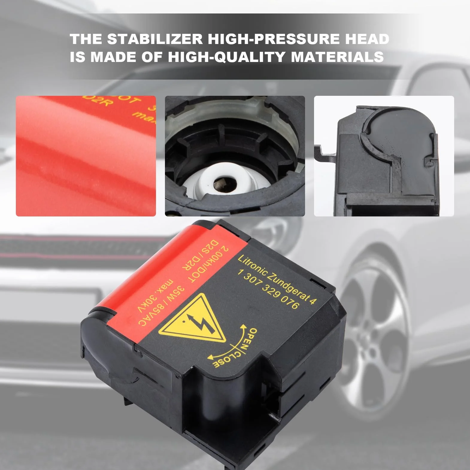 Ballast d'allumage Phare HID xénon Compatible Cooper R50 R52 R53 D2S D2R Support Lampe 1307329076 1T0941471