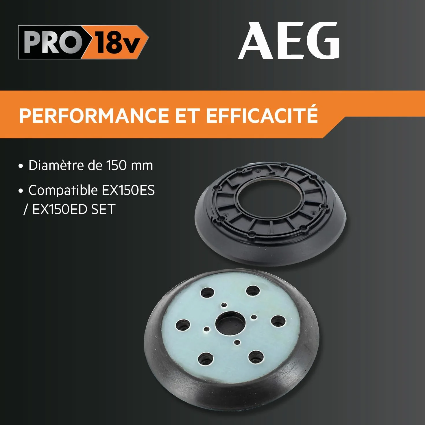 AEG Base de 150 mm pour Ex150E