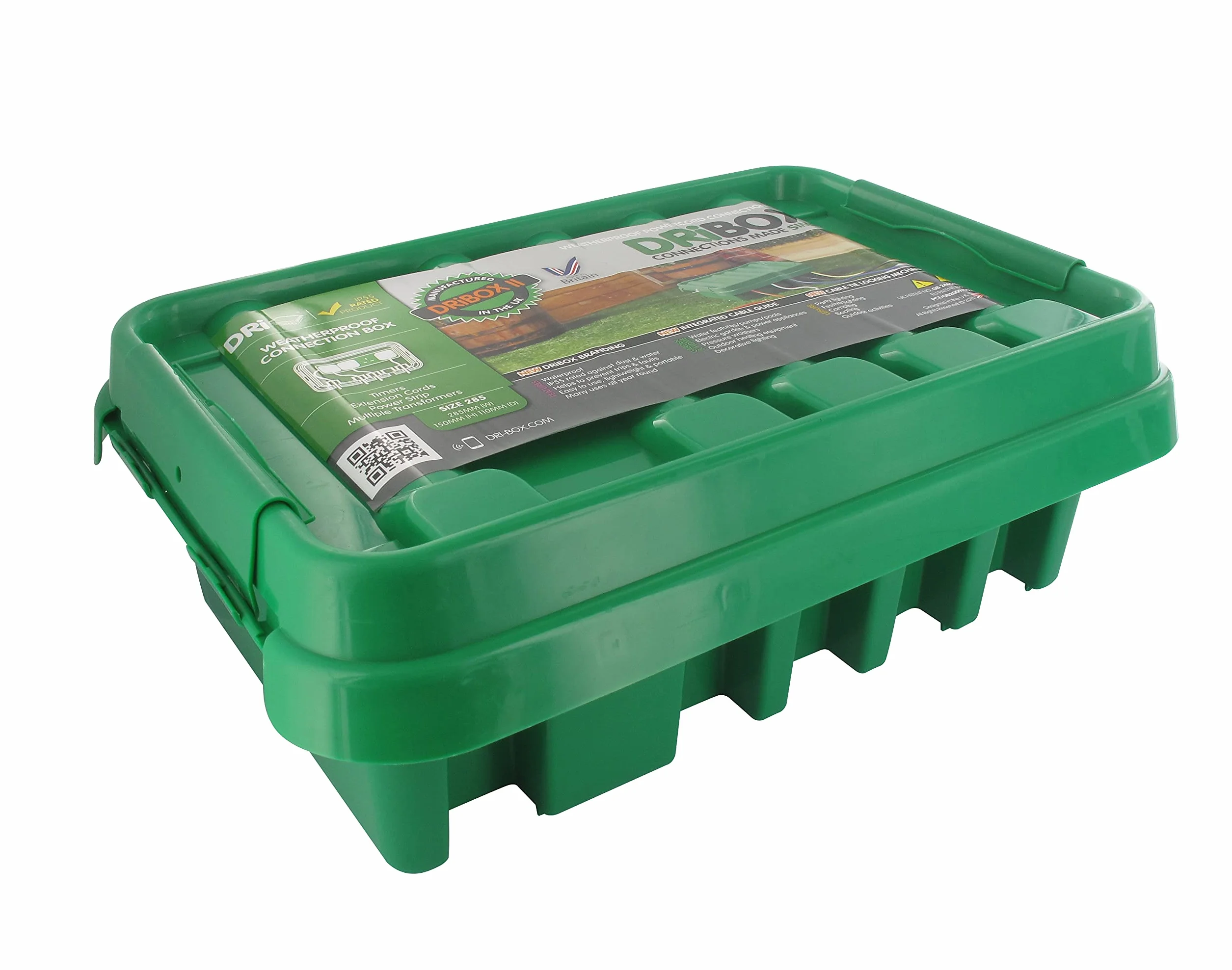 Greenstar Boitier Étanche DRIBOX IP55 Vert 285 x 150 x 110mm