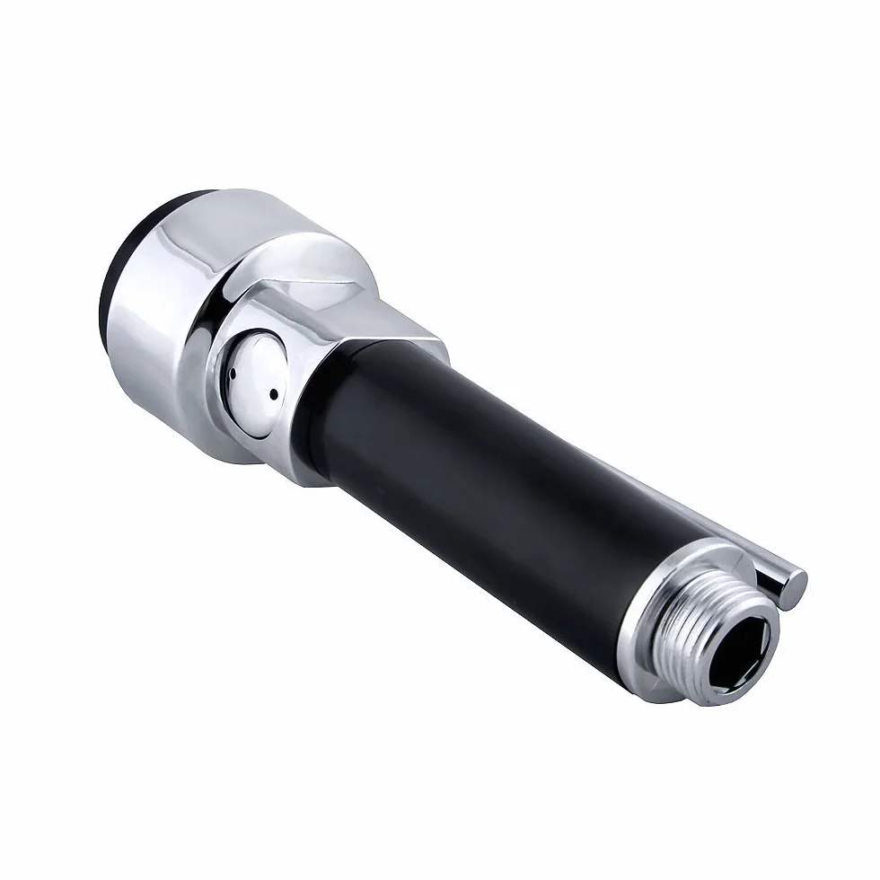 Douchette Extractible pour Mitigeur Cuisine, Tête de Robinet Laiton Massif, Finition Chrome Poli