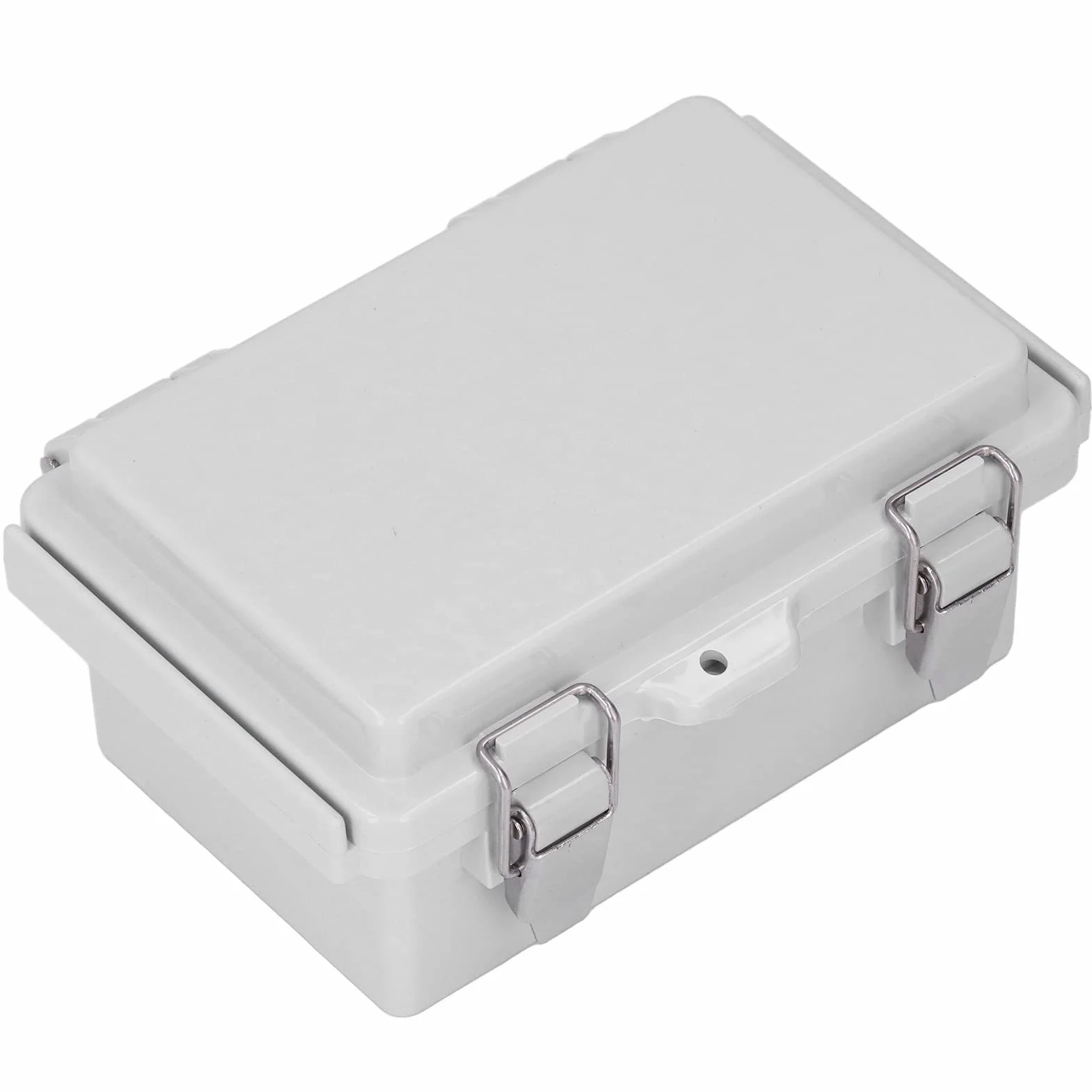 Boîte de Jonction ABS étanche IP67 100x150x70mm avec Loquets en Acier Inoxydable