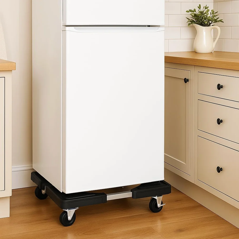 Base mobile universelle pour machine à laver réfrigérateur support extensible 56x56 cm 138 kg