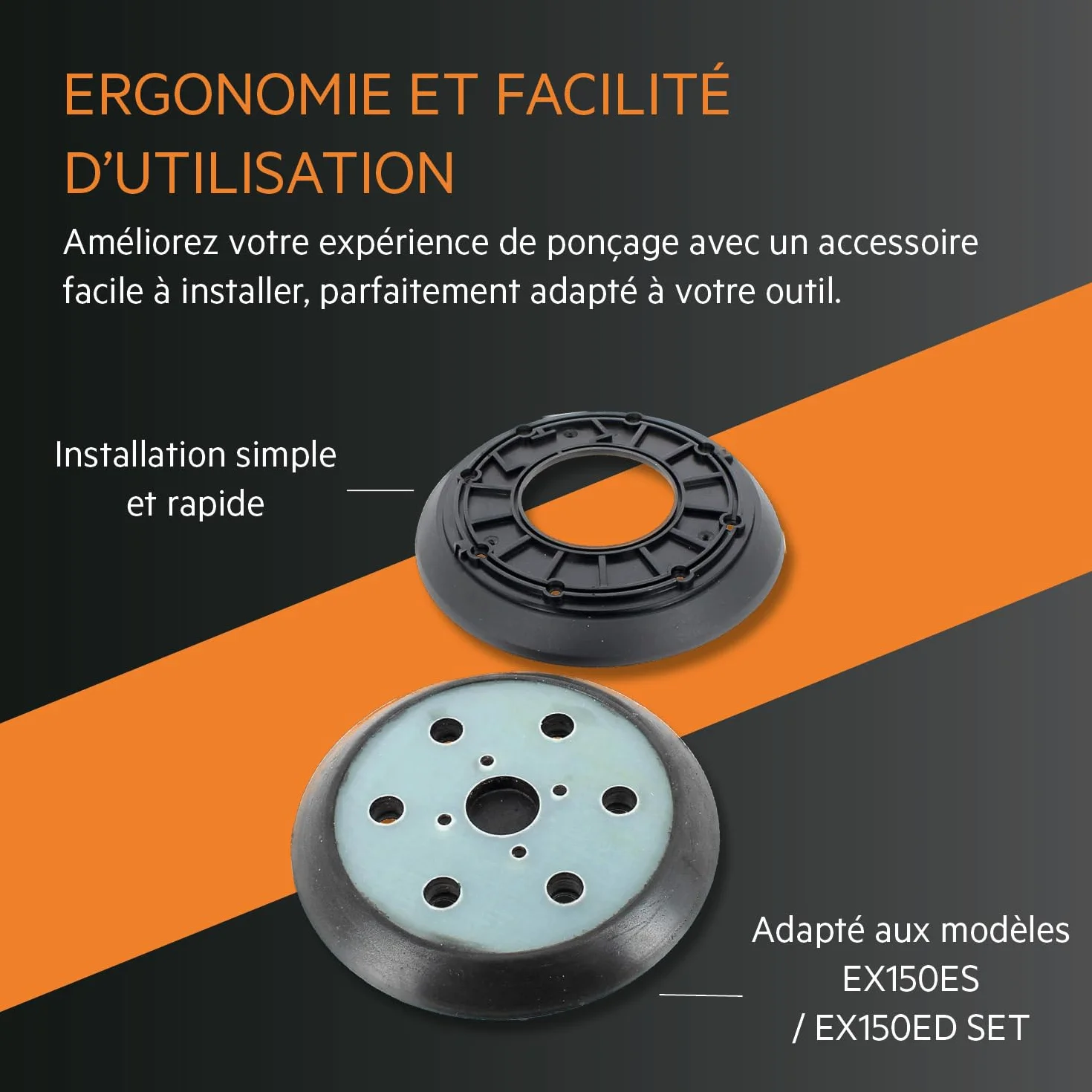 AEG Base de 150 mm pour Ex150E
