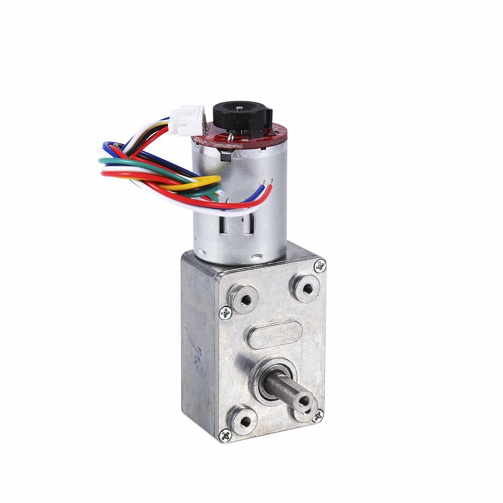Moteur de Réduction Turbine 12V DC à Couple élevé avec Codeur 100RPM