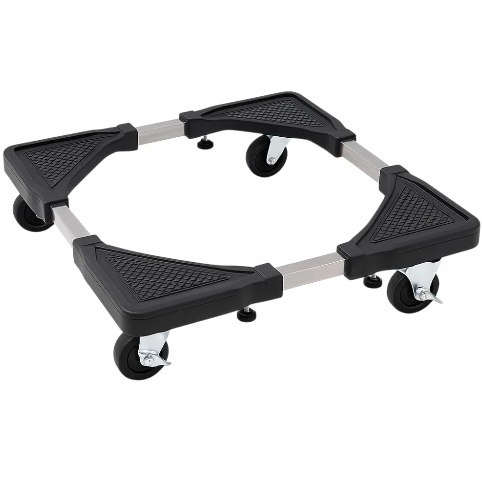 Base mobile universelle pour machine à laver réfrigérateur support extensible 56x56 cm 138 kg