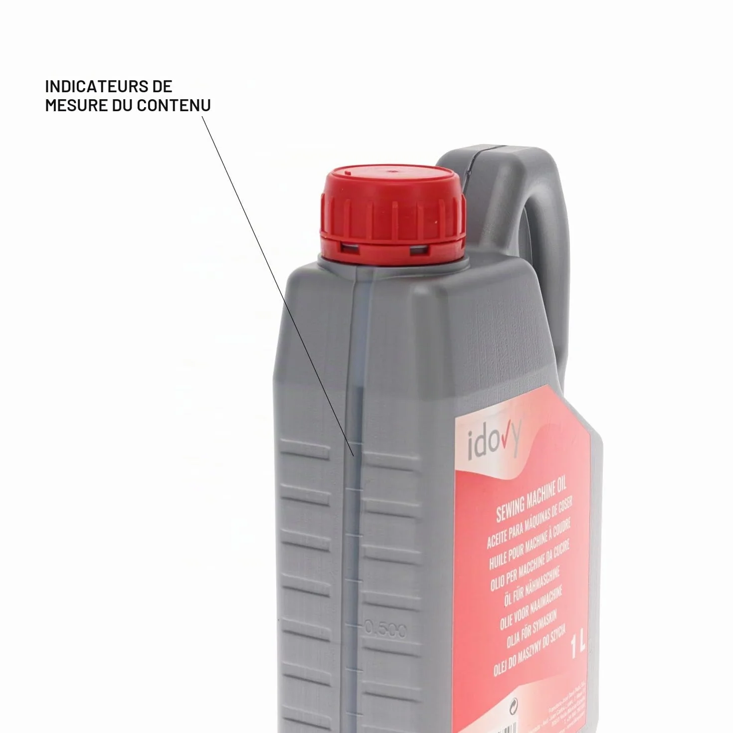 Huile spéciale pour machines à coudre - Lubrifiant incolore 1 litre