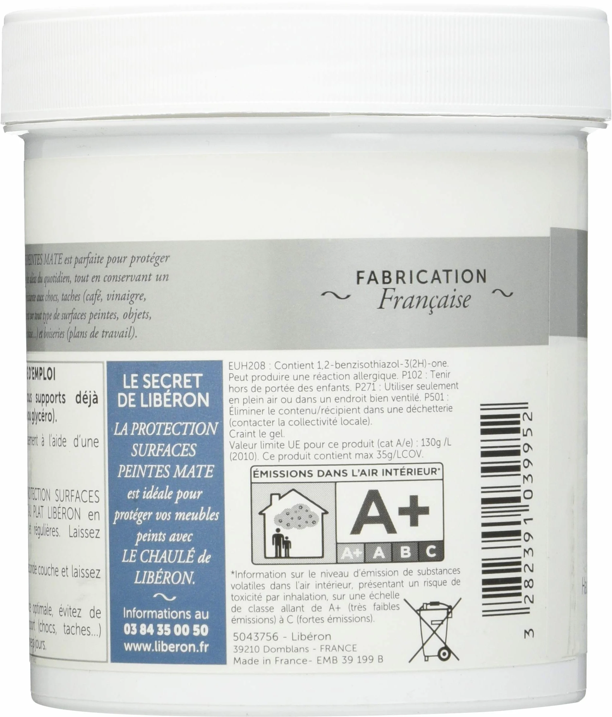Libéron Protection Surfaces peintes Incolore Mat 500ml
