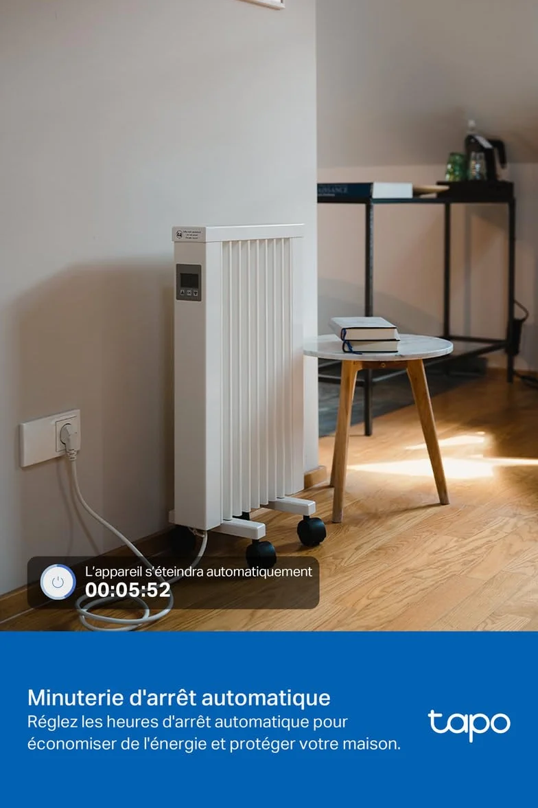 Tapo Prise Connectée WiFi 16A Type E Suivi Consommation Alexa P110MA