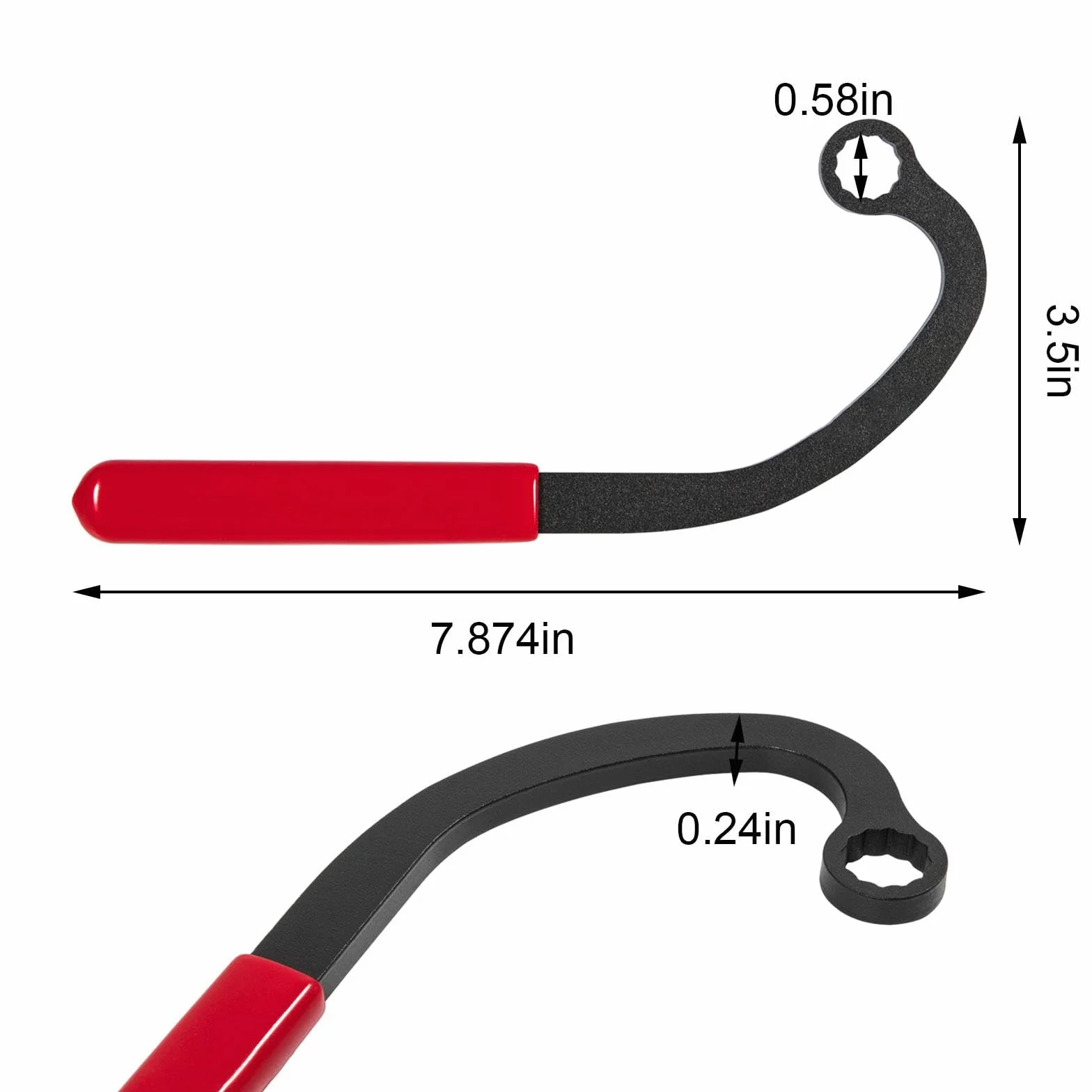 Clé de 13 mm pour Pompe d'Injection et Contre-écrou de Ralenti - Outil de Démontage