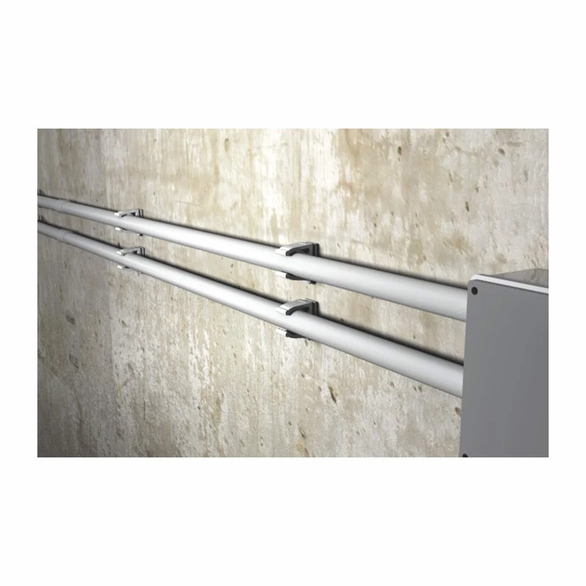 Clip FT 20 PVC serre-câbles 100 unités