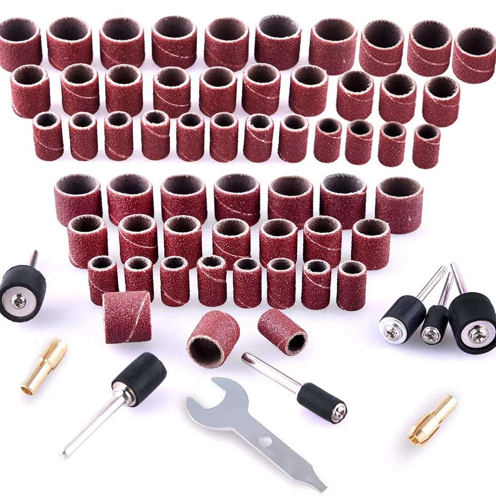 SIQUK 531 Pièces Tambour de Poncage Ensemble pour Dremel Outils Rotatifs