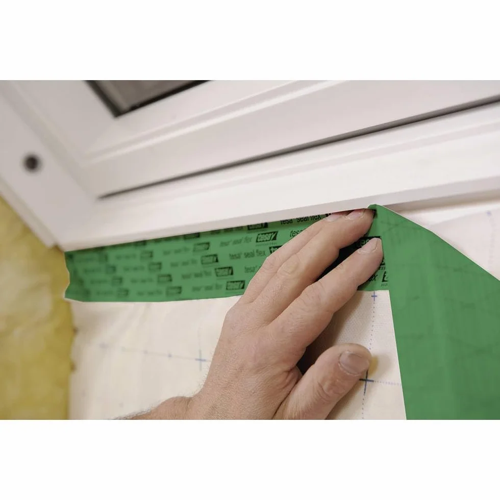 tesa Ruban adhésif pare‑vapeur Seal Flex 50 mm x 25m haute performance pour freins‑vapeur et membranes de toiture