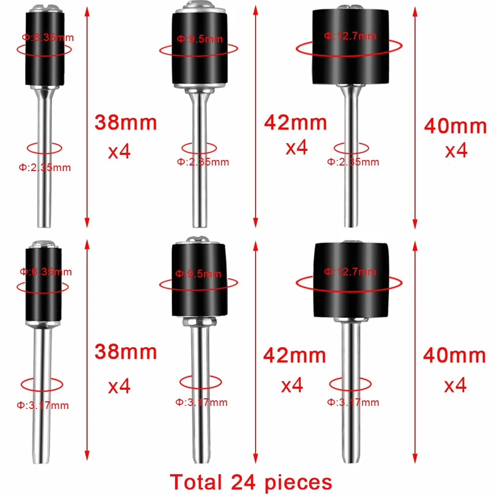 SIQUK 531 Pièces Tambour de Poncage Ensemble pour Dremel Outils Rotatifs